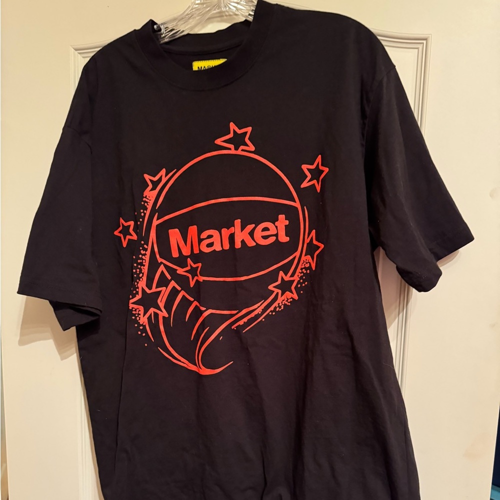 Chinatown Market Studios Basketball Tee Shirt Big Graphic Size Large